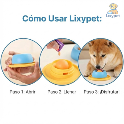 Comedero Antiestrés Giratorio Lixypet
